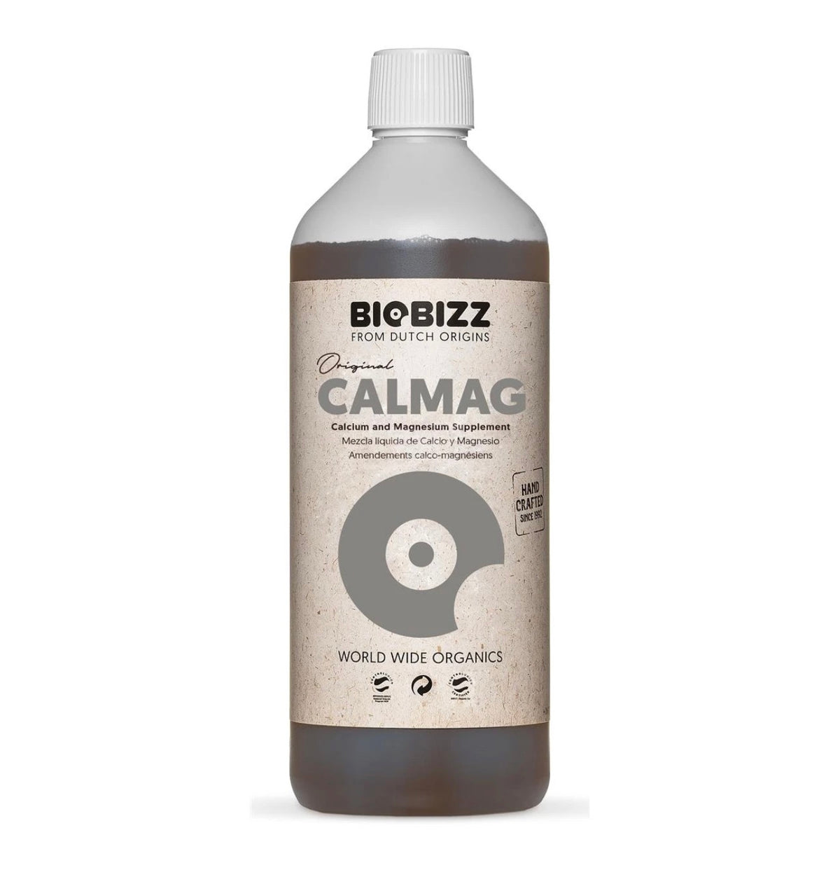 BioBizz Calmag 1L (100% Organischer Kalzium- & Magnesium-Zusatz)