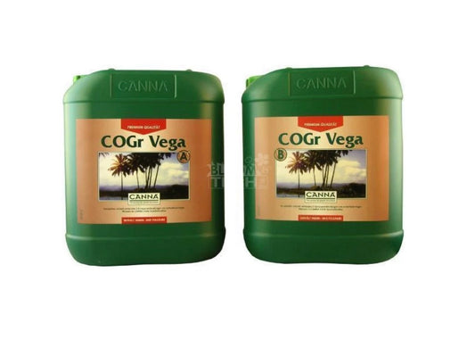 Canna CoGr Vega A & B (2x 5.0Liter – Spezial-Wachstumsdünger für CoGr-Matten)