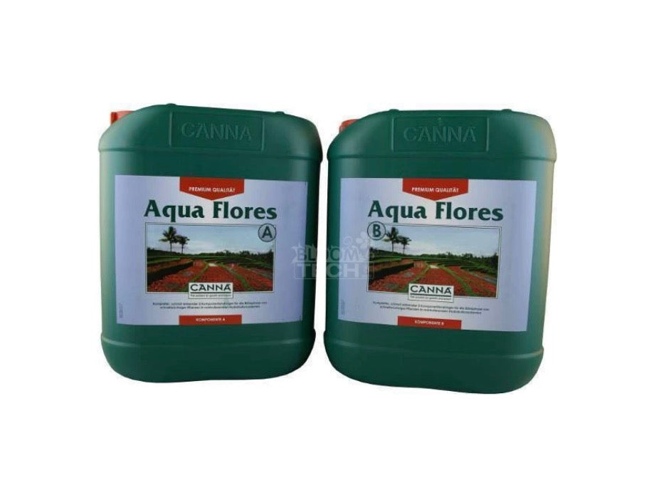 Canna Aqua Flores A & B (2x 1,0 Liter – Hydroponischer Blütendünger)