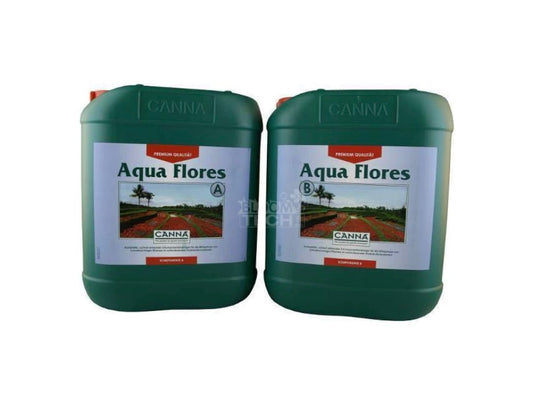 Canna Aqua Flores A & B (2x 1,0 Liter – Hydroponischer Blütendünger)