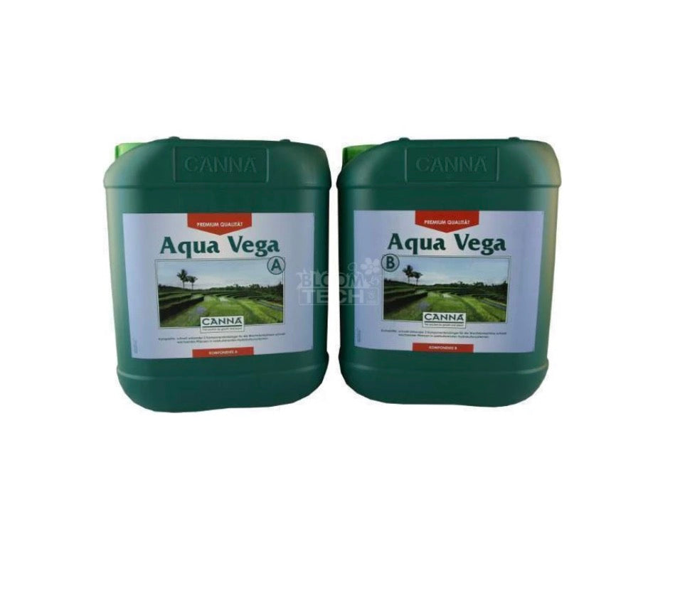 Canna Aqua Vega A & B (2x 5,0 Liter – Hydroponischer Wachstumsdünger)