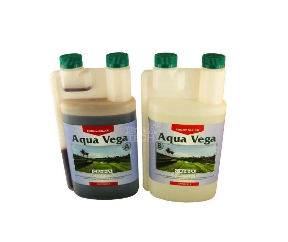 Canna Aqua Vega A & B (2x 1,0 Liter – Hydroponischer Wachstumsdünger)
